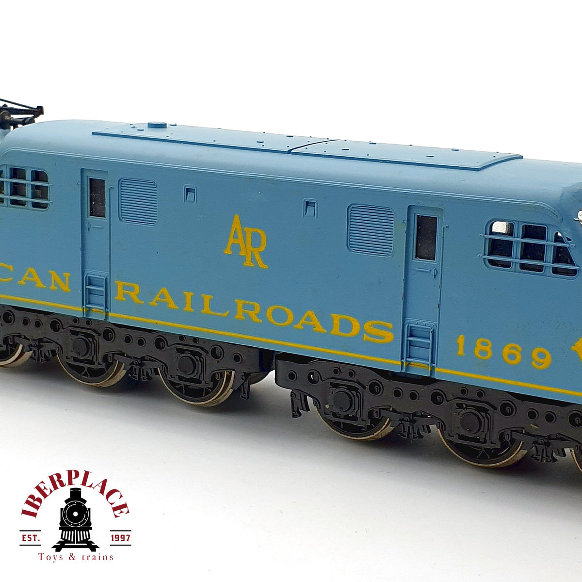 ♻️🛠️ Rivarossi AHM 5163 Locomotora Electrica GG1 GG-1 PRR Escala H0 1:87