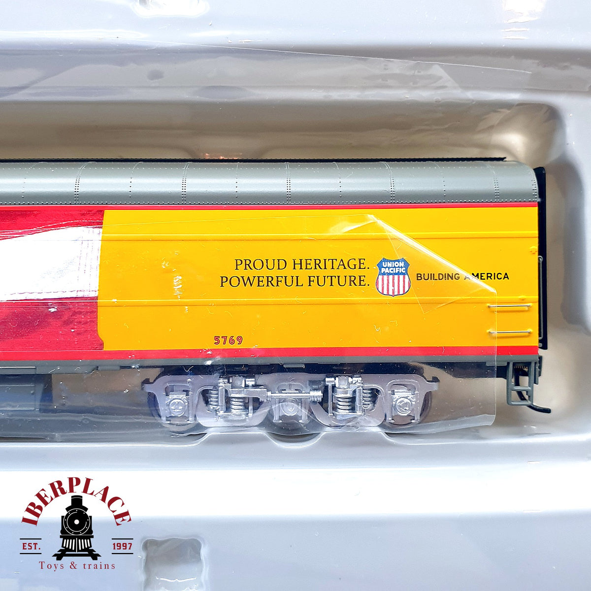 ♻️ ✨ Walthers Proto 920-9200 H0 Vagon Equipajes UP Heritage 85' Flag 5769 Escala H0 1:87