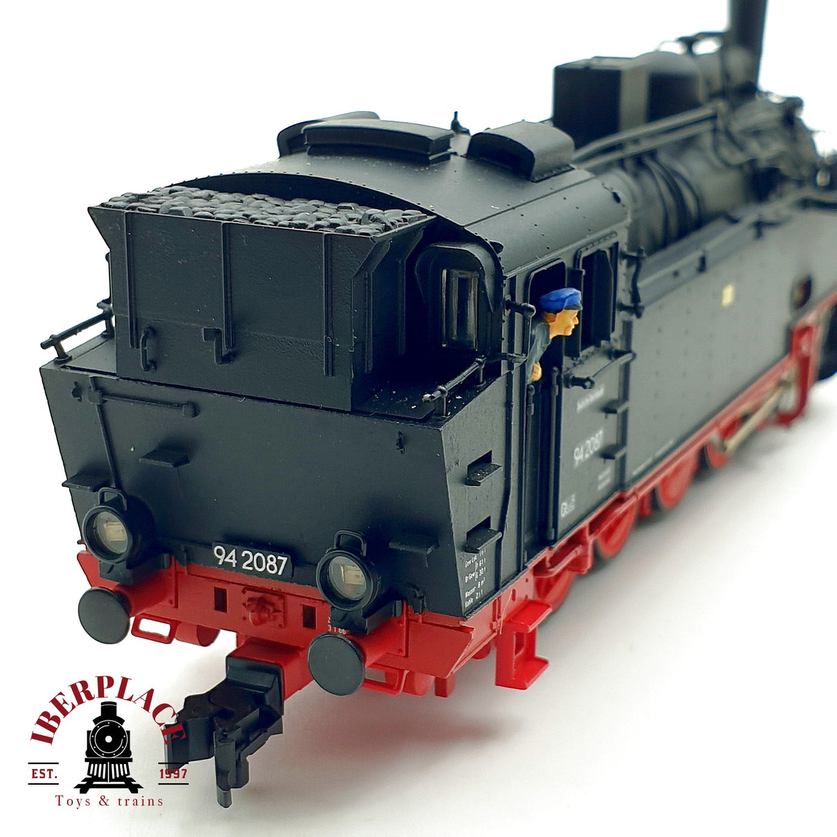 ♻️✨ PIKO 50060 locomotora vapor BR 94 2087 DR epoca III Escala H0 1:87 DC
