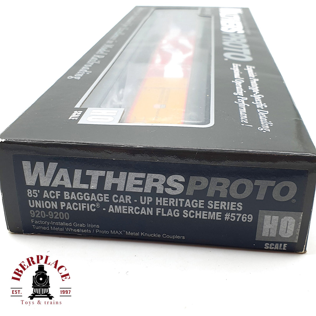 ♻️ ✨ Walthers Proto 920-9200 H0 Vagon Equipajes UP Heritage 85' Flag 5769 Escala H0 1:87
