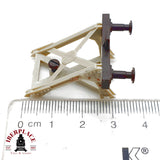 ♻️ 🚂 Fleischmann 4x Prellbock Topes Vías Accesorios Escala H0 1:87