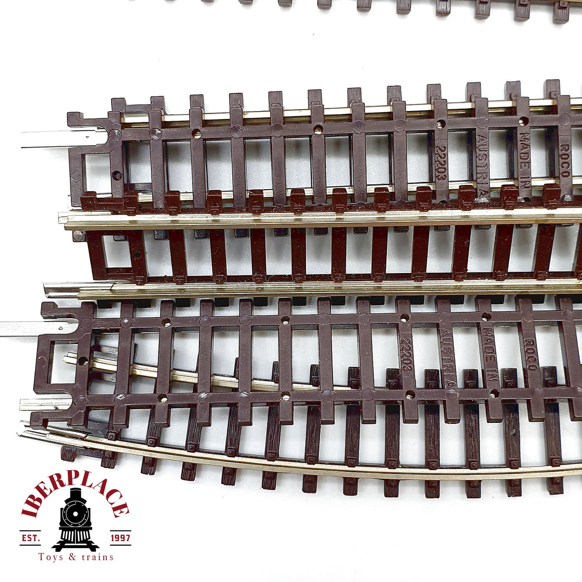 ♻️🚂 Roco 11x 22203 22222 vias rectas y curvas Escala  N 1:160