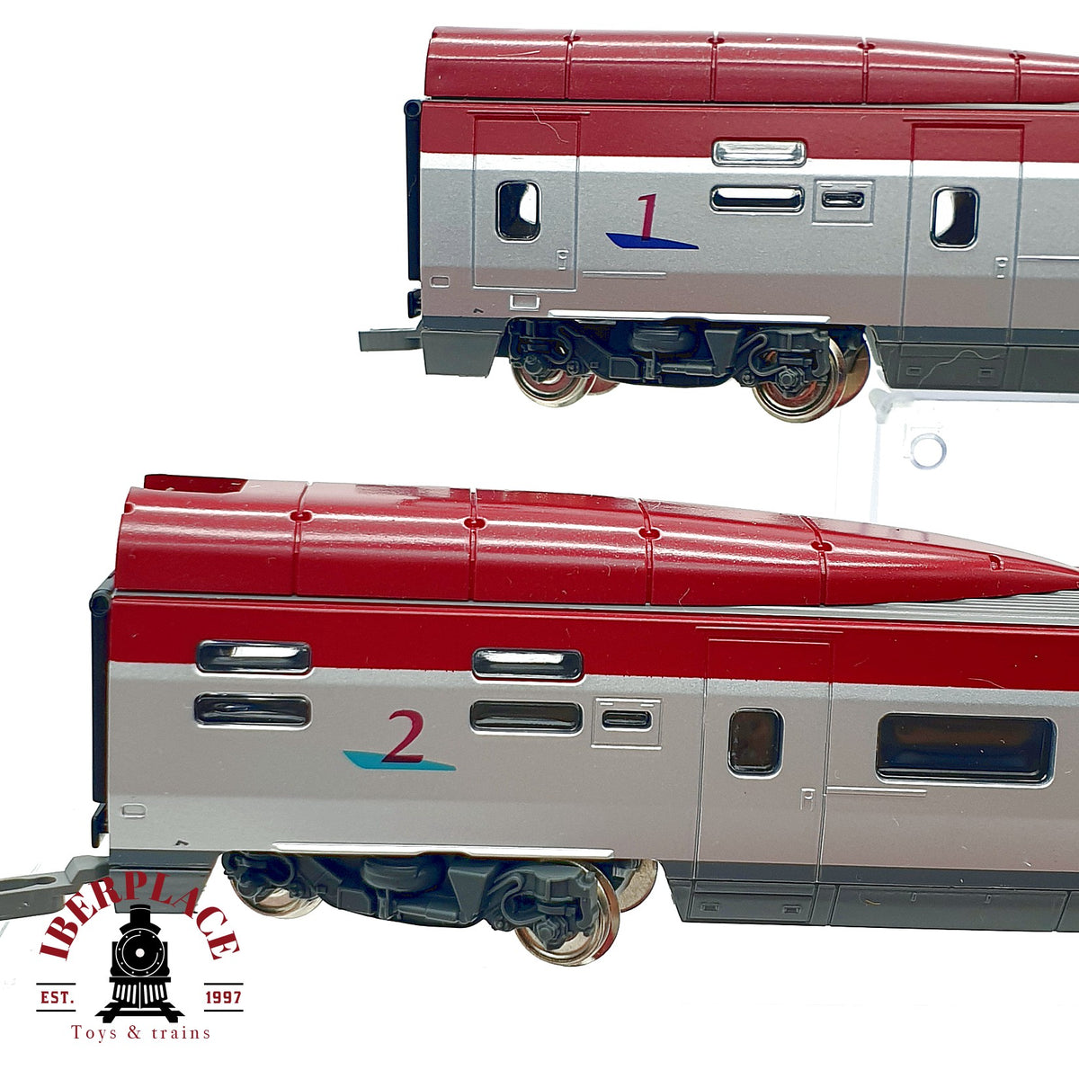 ♻️ 🚂 Mehano set 4 piezas Thalys tren alta velocidad SNCF Ep V DC Escala H0 1:87