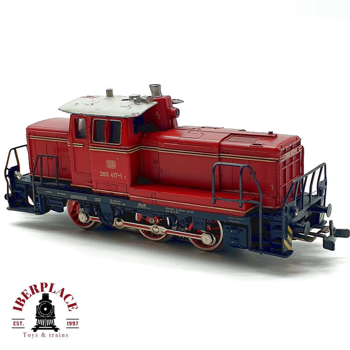 ♻️🚂 Märklin 3065 Locomotora BR 260 417-1 DB Ep IV AC Escala H0 1:87