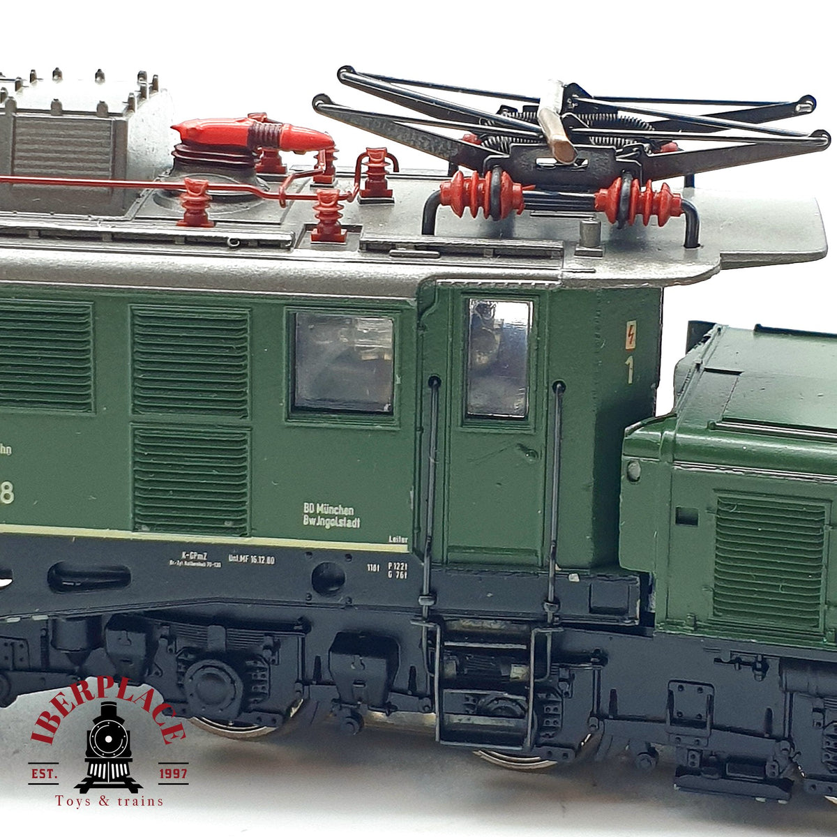 ♻️🛠️ Märklin Locomotora electrica cocodrilo BR 194 155-8 DB Ep IV AC H0 Escala H0 1:87