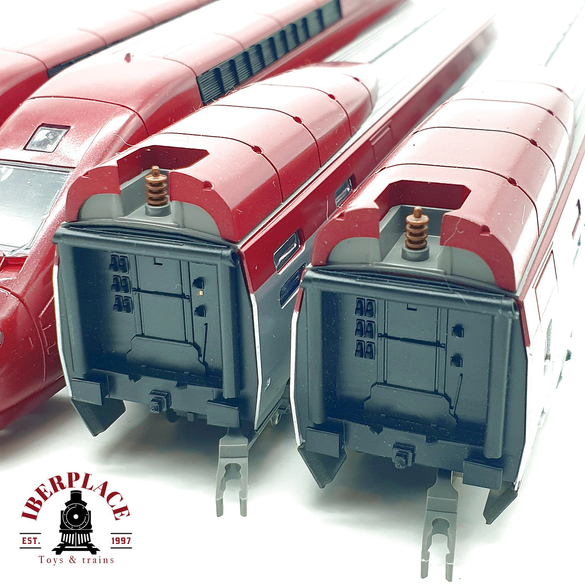 ♻️ 🚂 Mehano set 4 piezas Thalys tren alta velocidad SNCF Ep V DC Escala H0 1:87