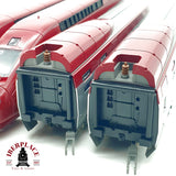♻️ 🚂 Mehano set 4 piezas Thalys tren alta velocidad SNCF Ep V DC Escala H0 1:87