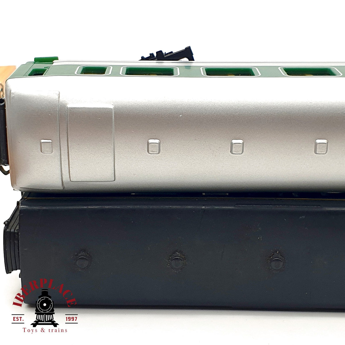♻️ 🚂 Lima Bachmann 2x vagones pasajero 2 vias y carga para vagon mercancia Escala H0 1:87