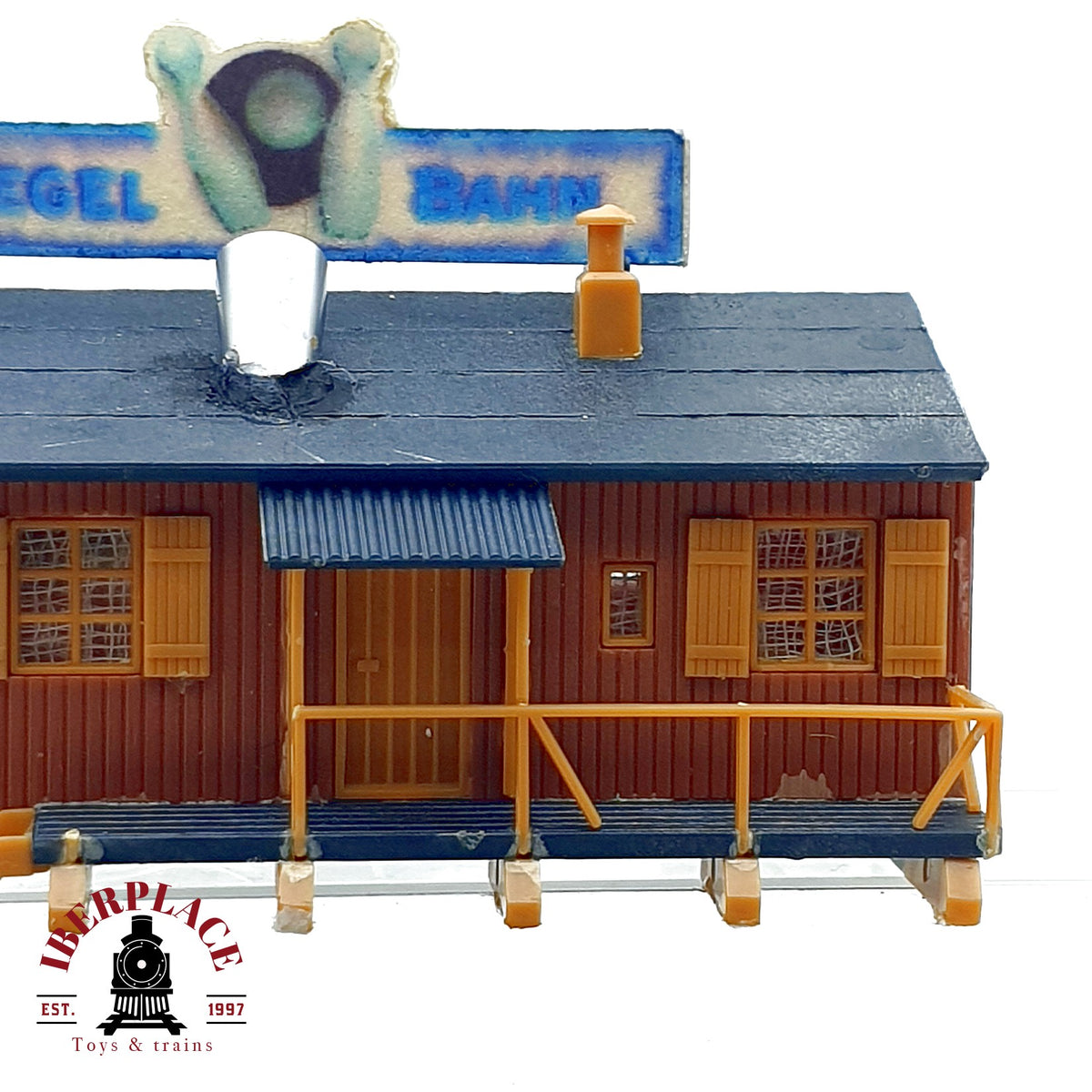 ♻️ Vollmer 21359 garaje hangar para coches + Bolera N+H0 Escala N 1:160