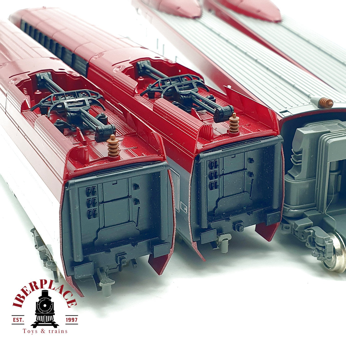 ♻️ 🚂 Mehano set 4 piezas Thalys tren alta velocidad SNCF Ep V DC Escala H0 1:87