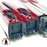 ♻️ 🚂 Mehano set 4 piezas Thalys tren alta velocidad SNCF Ep V DC Escala H0 1:87