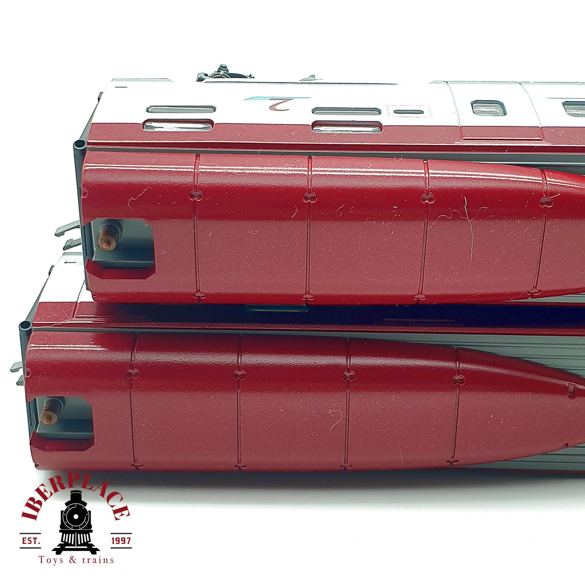 ♻️ 🚂 Mehano set 4 piezas Thalys tren alta velocidad SNCF Ep V DC Escala H0 1:87