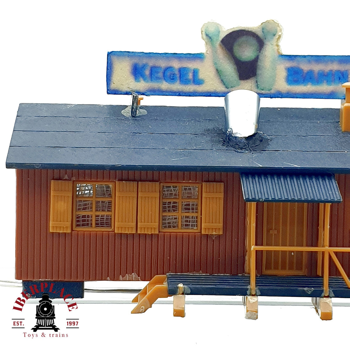 ♻️ Vollmer 21359 garaje hangar para coches + Bolera N+H0 Escala N 1:160
