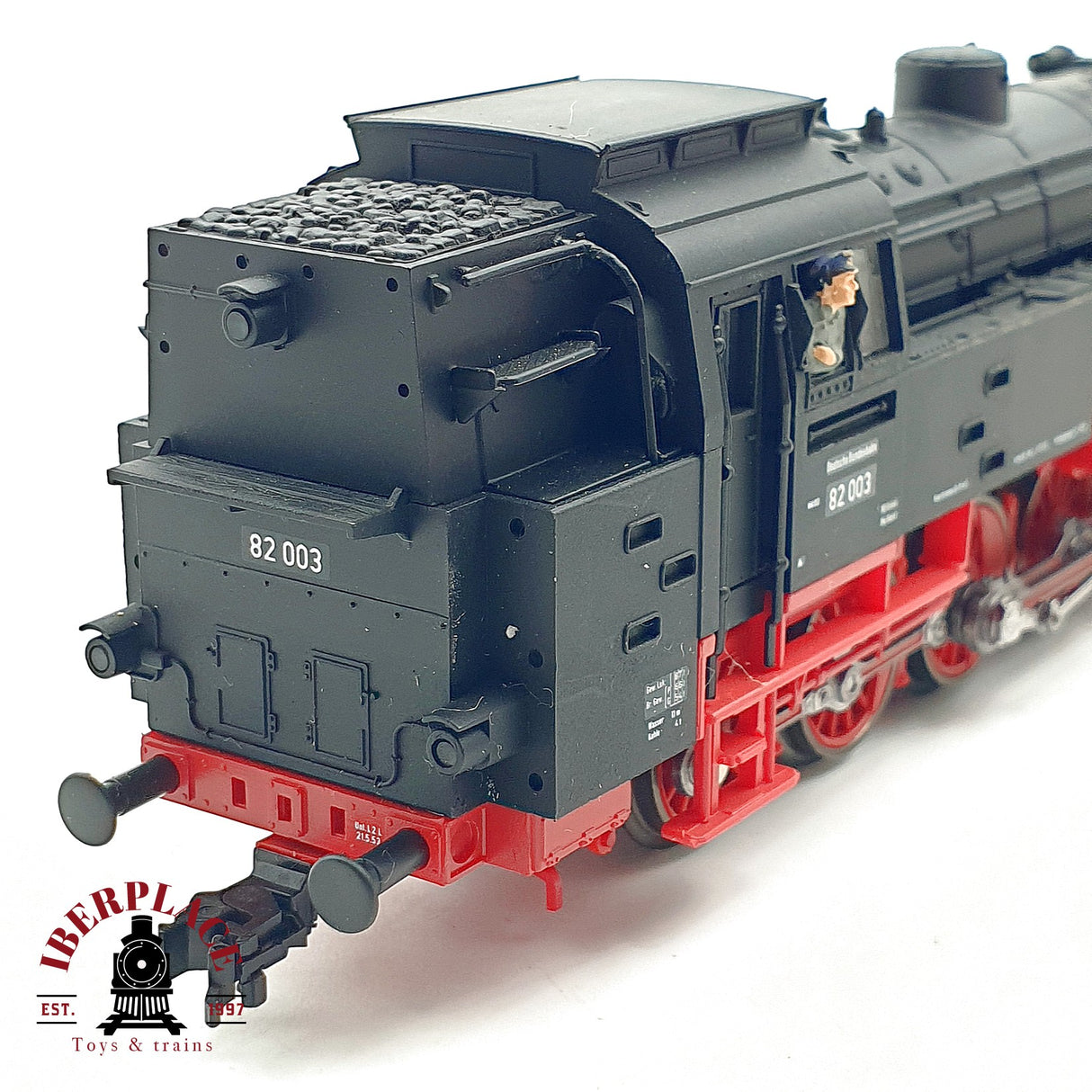 ♻️✨ PIKO 50044 locomotora vapor BR 82 003 DB epoca III Escala H0 1:87 DC