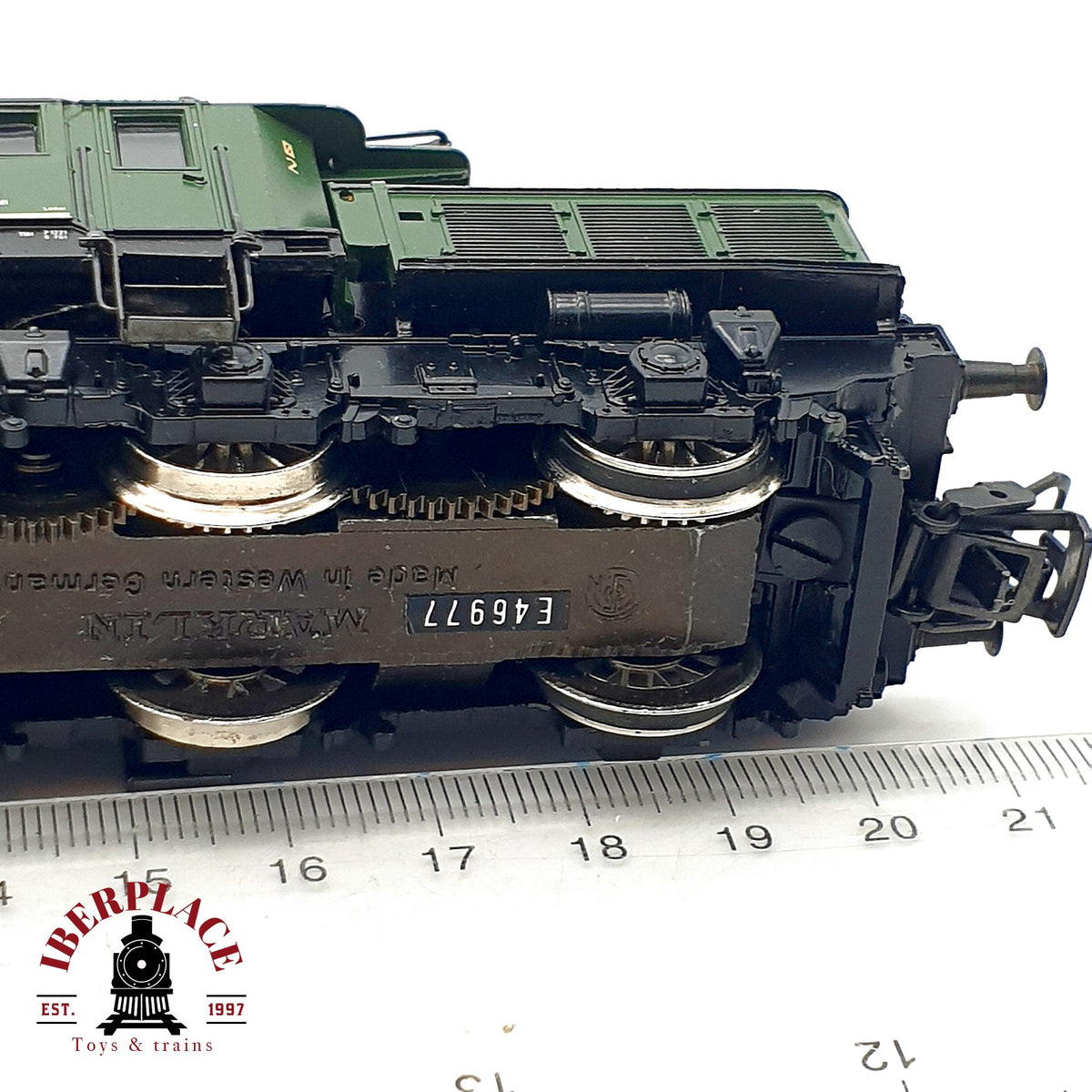 ♻️🛠️ Märklin Locomotora electrica cocodrilo BR 194 155-8 DB Ep IV AC H0 Escala H0 1:87