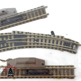 ♻️🚂 Fleischmann 3x desvió curvo 9142 y vías de desenganche 9112 Escala N 1:160
