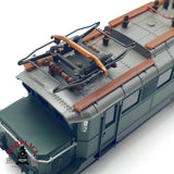 ♻️ 🛠️ Roco locomotora eléctrica BR 144 075-9 DB verde restaurar repuestos DC Escala H0 1:87