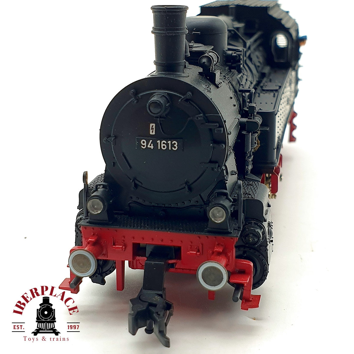 ♻️✨ Fleischmann Locomotora vapor BR 94 1613 DB Ep III  DC Tenderlok T16.1  Escala H0 1:87