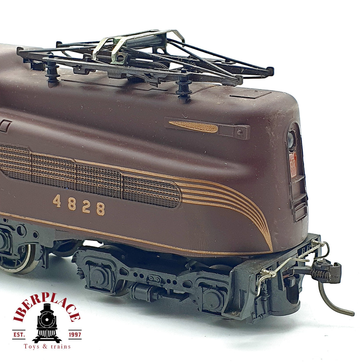 ♻️ ✨ Rivarossi AHM Locomotora Electrica GG1 GG-1 PRR 4828 Pennsylvania Escala H0 1:87