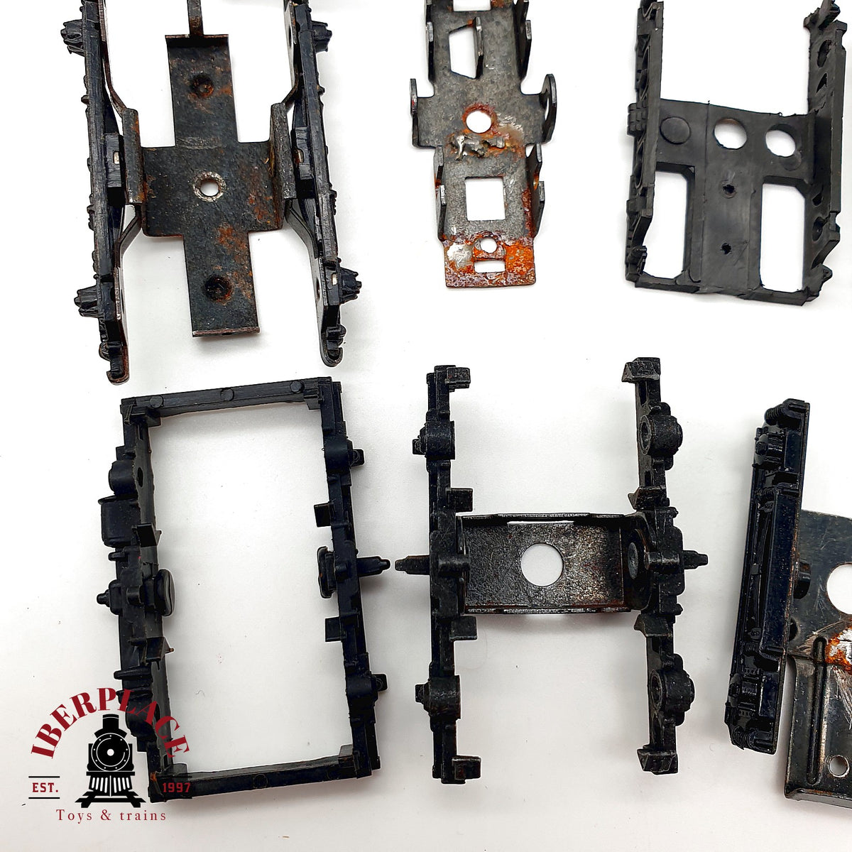 ♻️ 🧩 Lote Chasis Bogies para repuestos Escala H0 1:87