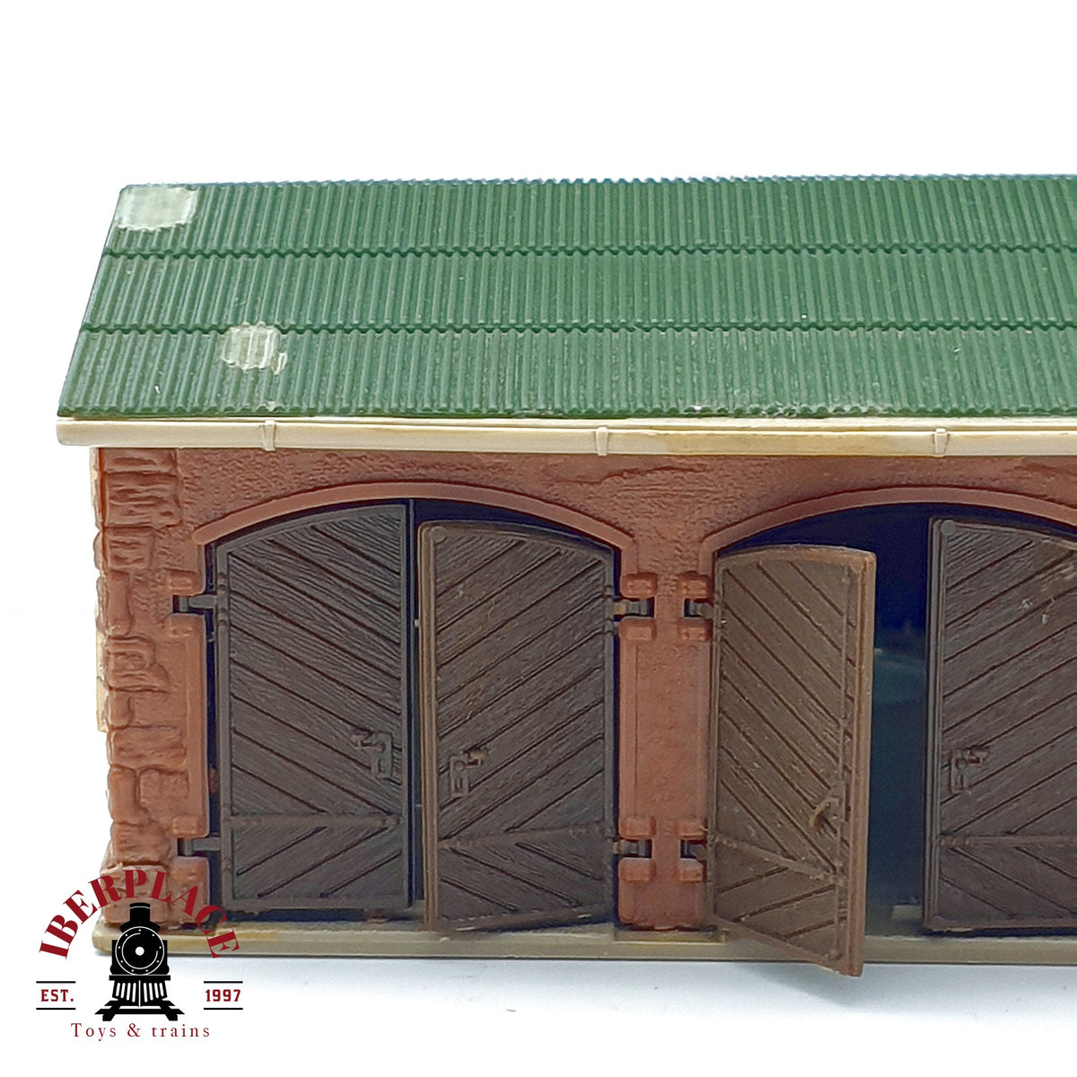 ♻️ Vollmer 21359 garaje hangar para coches + Bolera N+H0 Escala N 1:160