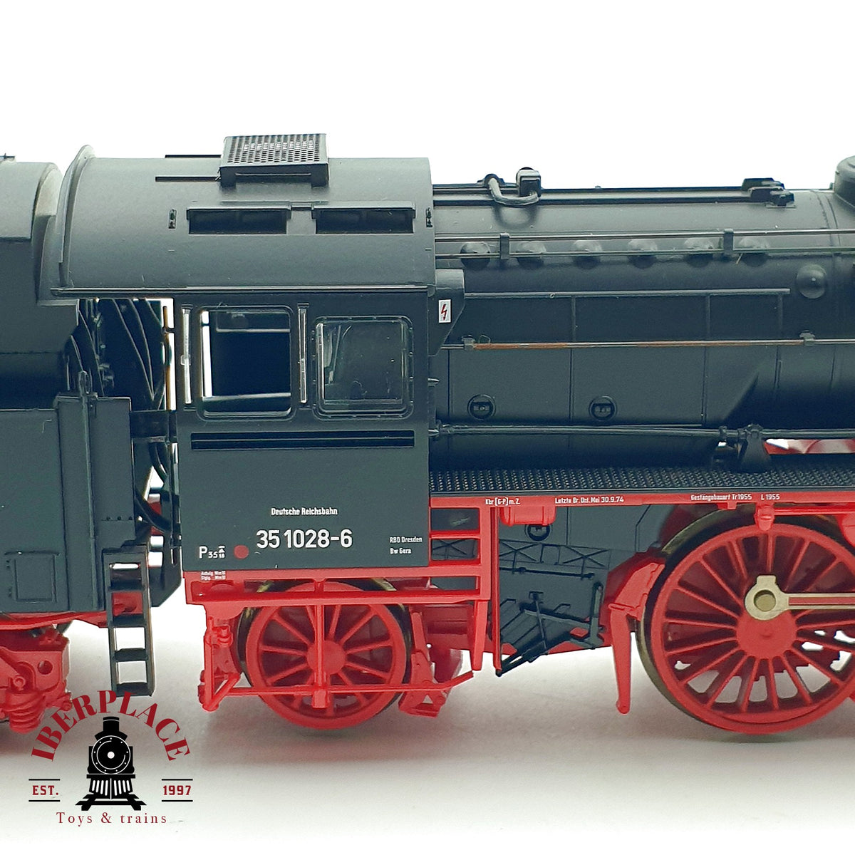 ♻️✨ Roco 62175 locomotora vapor BR 35 1028-6 DR epoca IV H0 1:87 DC