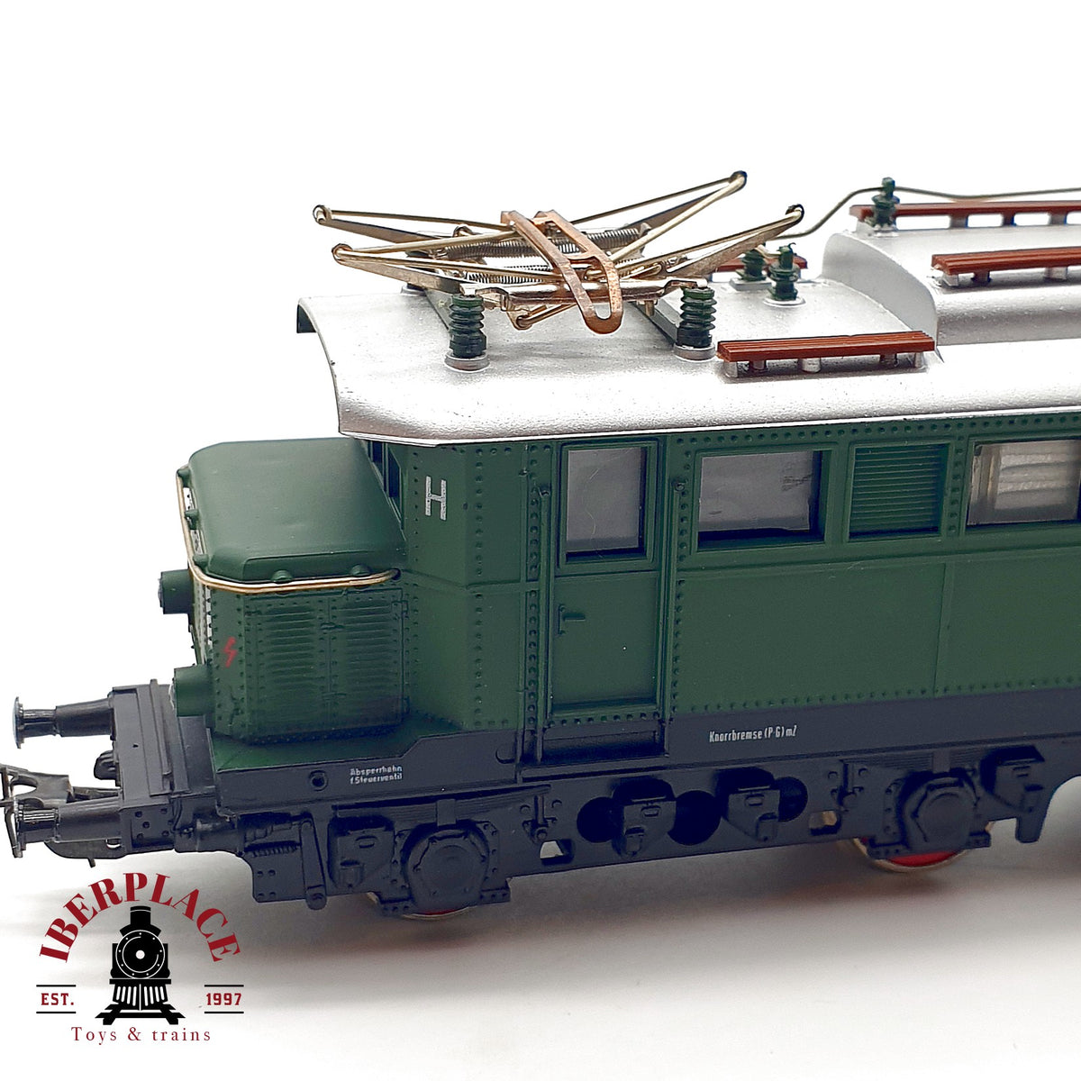 ♻️🚂 PIKO Locomotora electrica BR 144 137-0 DB verde H0 DC Escala H0 1:87