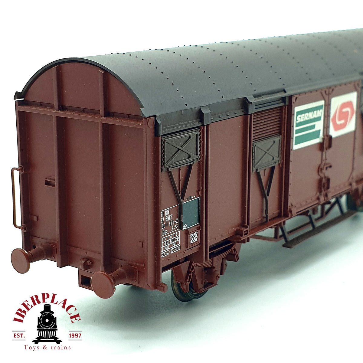 ♻️ ✨ Roco Vagon cerrado de mercancias SNCF SERNAM Ep DC IV Escala H0 1:87