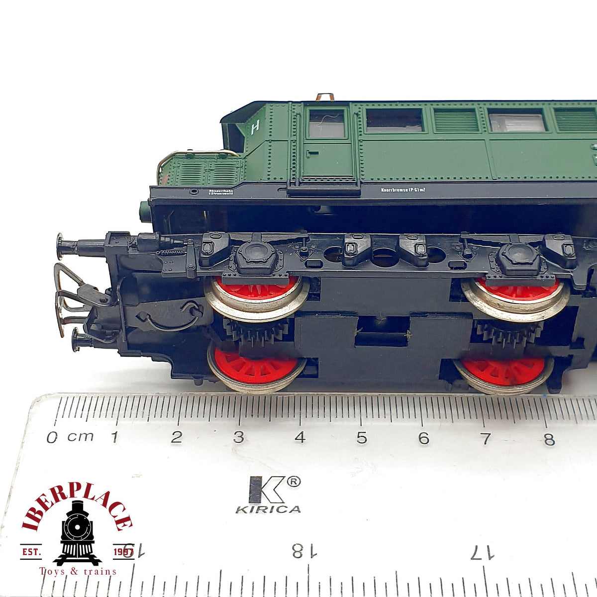 ♻️🚂 PIKO Locomotora electrica BR 144 137-0 DB verde H0 DC Escala H0 1:87