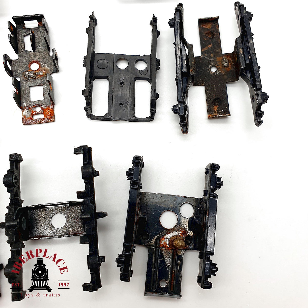 ♻️ 🧩 Lote Chasis Bogies para repuestos Escala H0 1:87