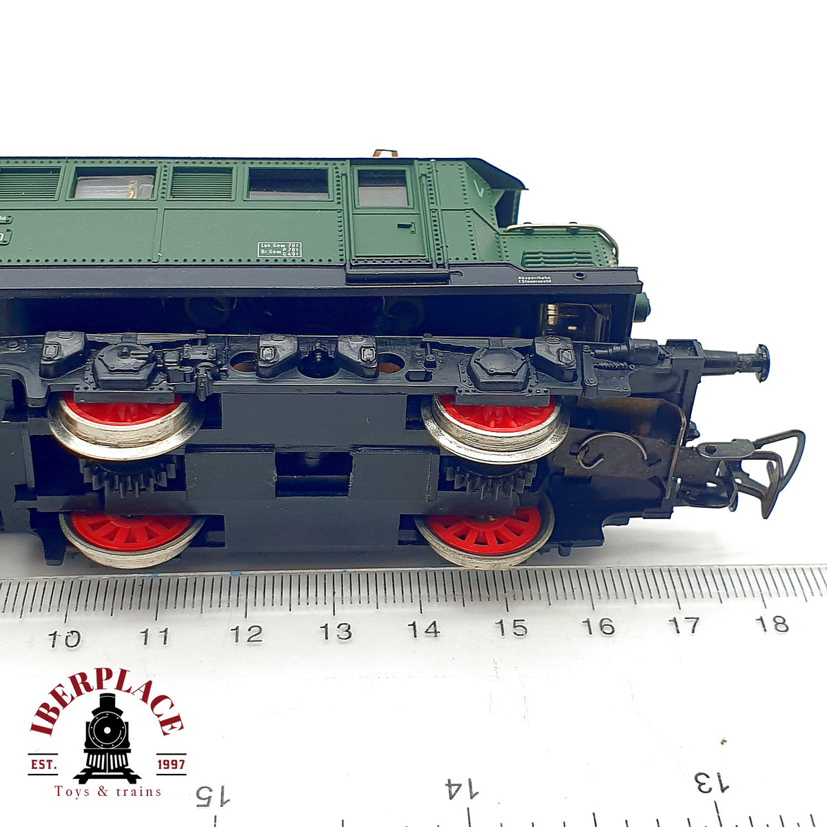 ♻️🚂 PIKO Locomotora electrica BR 144 137-0 DB verde H0 DC Escala H0 1:87