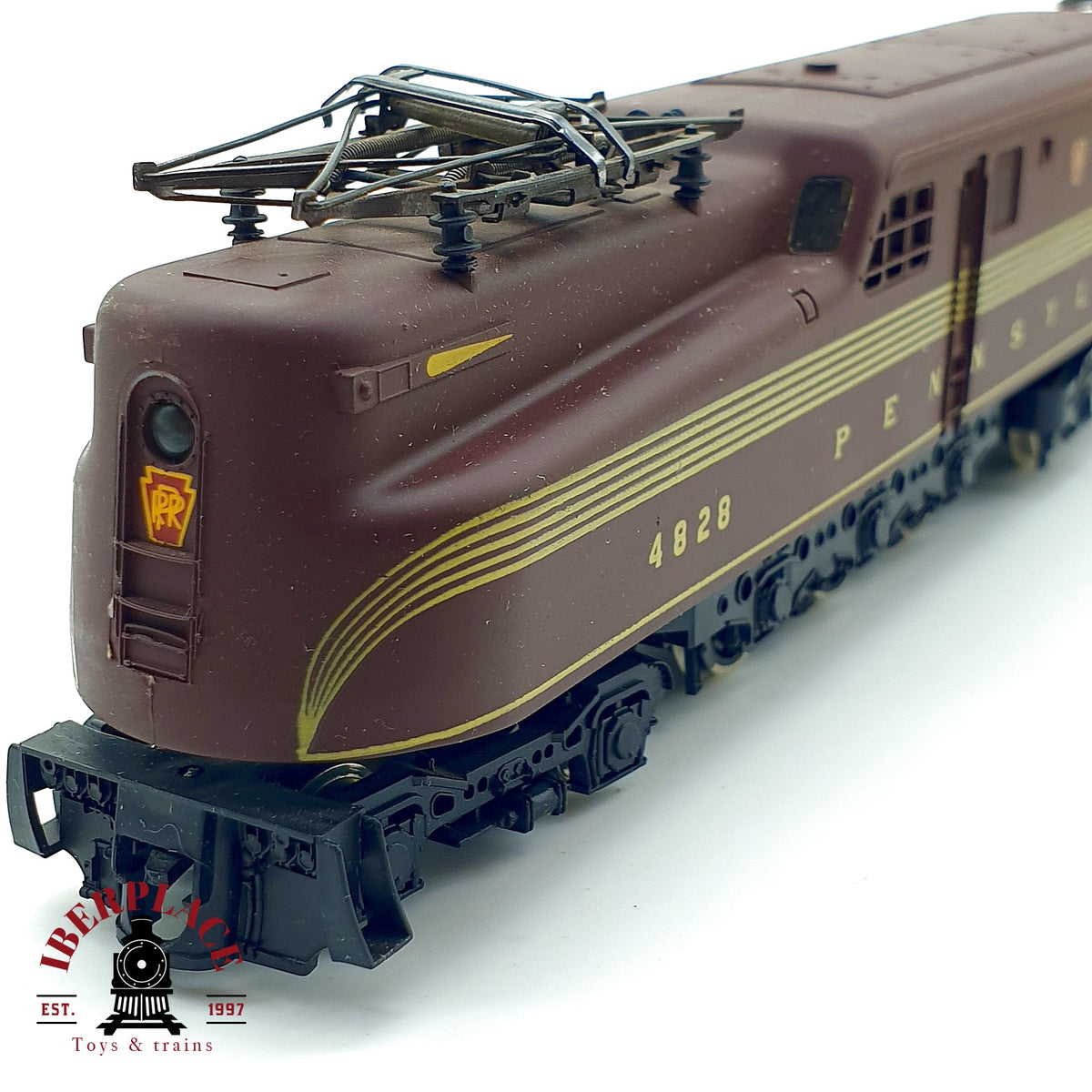 ♻️ 🚂 Mehano 9300 Locomotora Electrica GG-1 PRR 4828 Pennsylvania Escala H0 1:87
