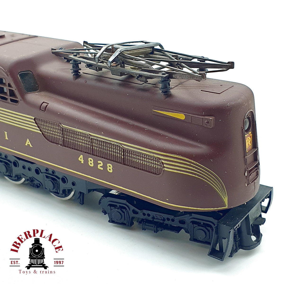 ♻️ 🚂 Mehano 9300 Locomotora Electrica GG-1 PRR 4828 Pennsylvania Escala H0 1:87