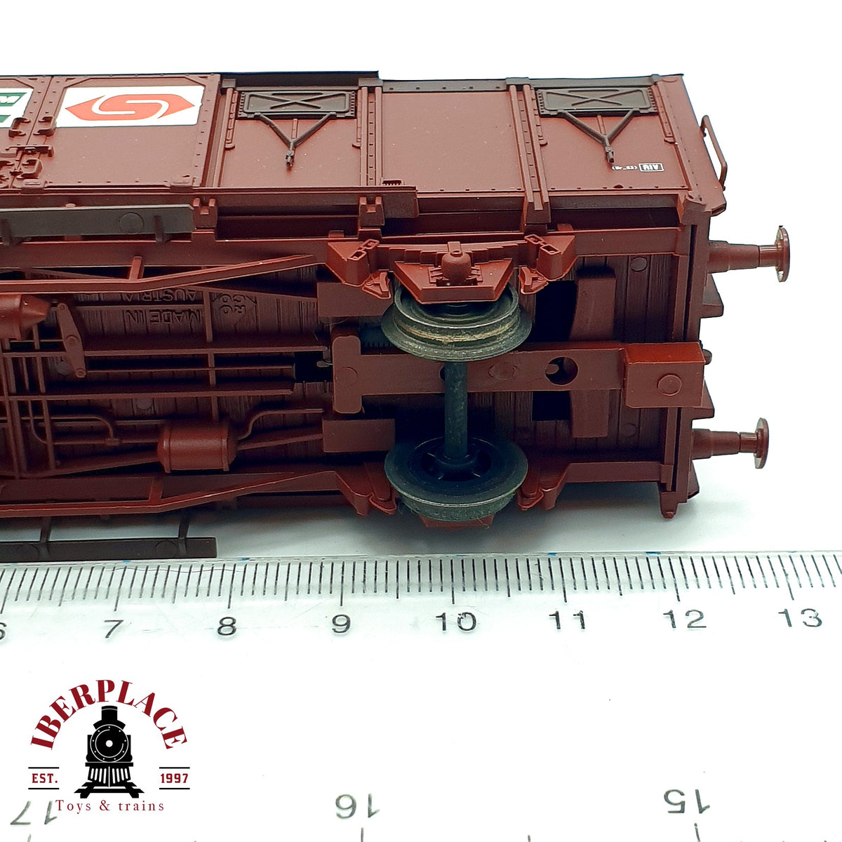 ♻️ ✨ Roco Vagon cerrado de mercancias SNCF SERNAM Ep DC IV Escala H0 1:87