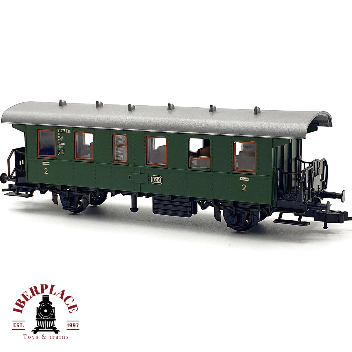 ♻️ ✨ Roco Vagon pasajeros 2 clase Bi DB Ep III Escala H0 1:87