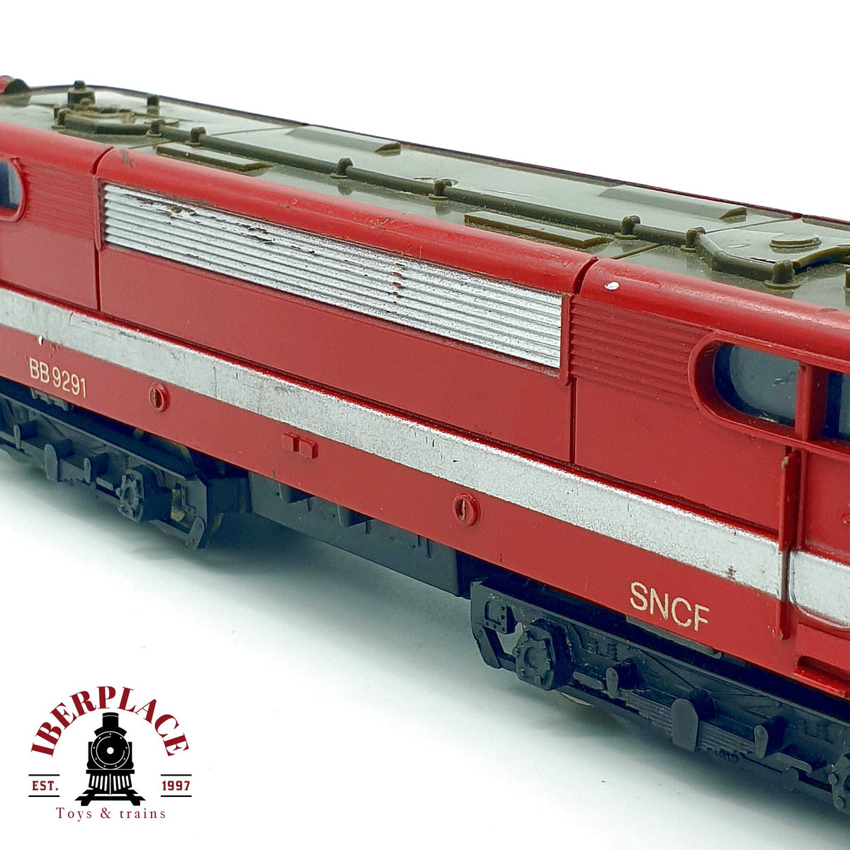 ♻️ 🛠️ Lima locomotora electrica BB 9291 Capitole SNCF roja restaurar piezas Escala H0 1:87