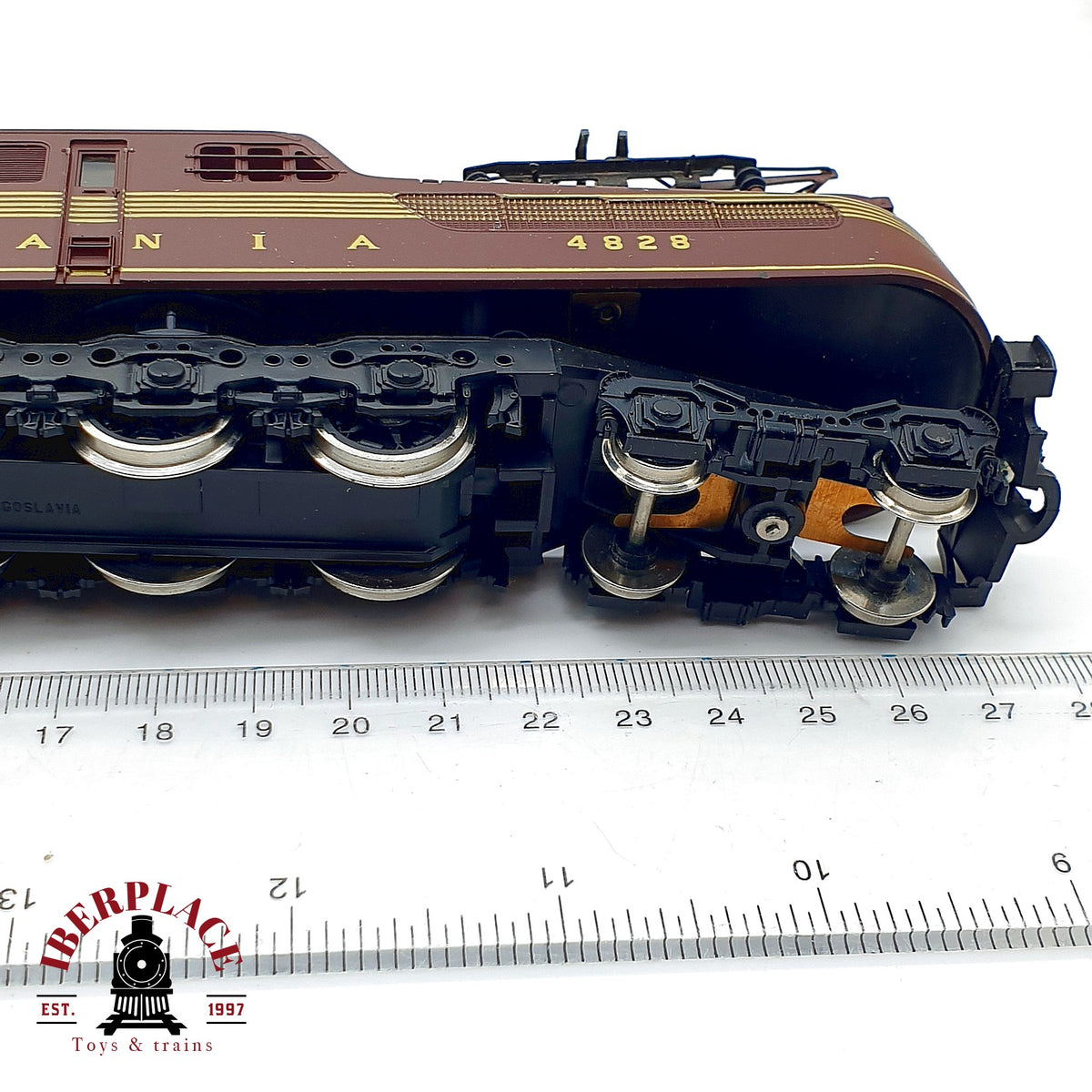 ♻️ 🚂 Mehano 9300 Locomotora Electrica GG-1 PRR 4828 Pennsylvania Escala H0 1:87