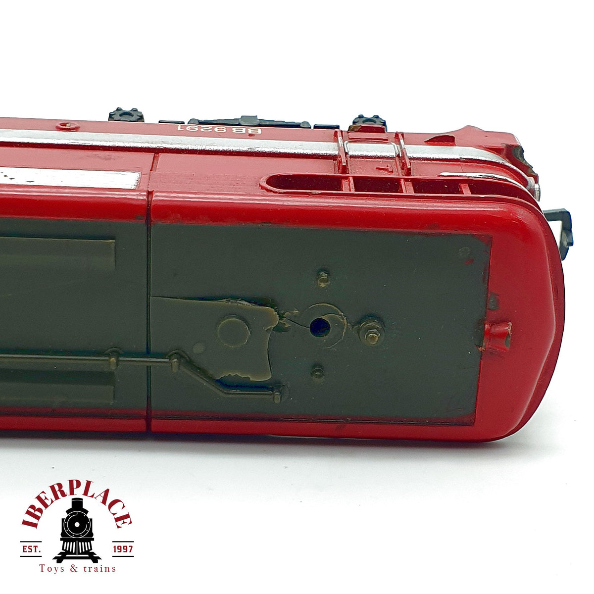 ♻️ 🛠️ Lima locomotora electrica BB 9291 Capitole SNCF roja restaurar piezas Escala H0 1:87