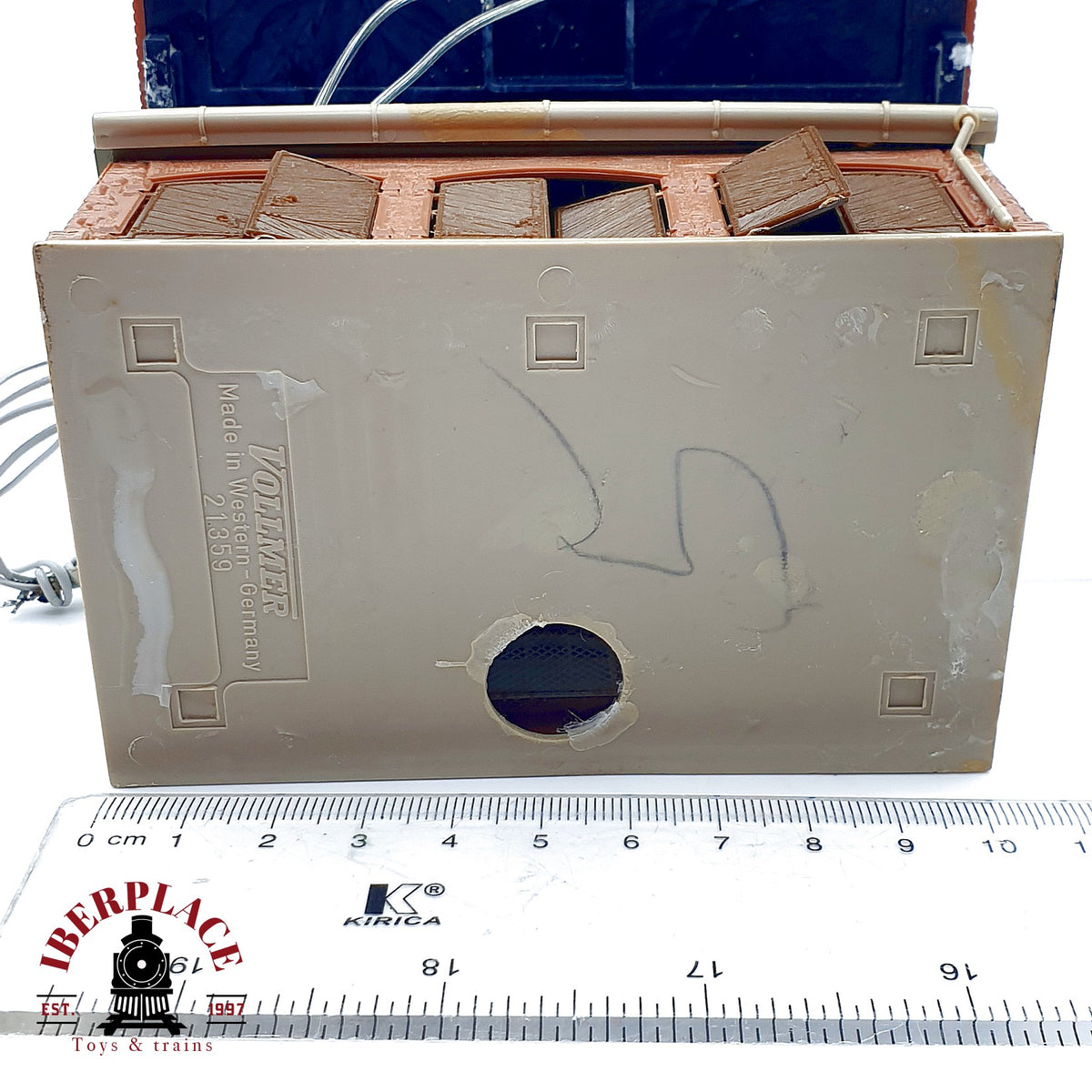 ♻️ Vollmer 21359 garaje hangar para coches + Bolera N+H0 Escala N 1:160