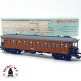 ♻️ ✨ Electrotren vagón pasajeros madera MZA BWf 157 RENFE marrón DC Escala H0 1:87