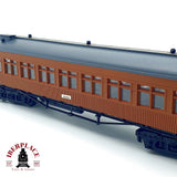 ♻️ ✨ Electrotren vagón pasajeros madera MZA BWf 157 RENFE marrón DC Escala H0 1:87