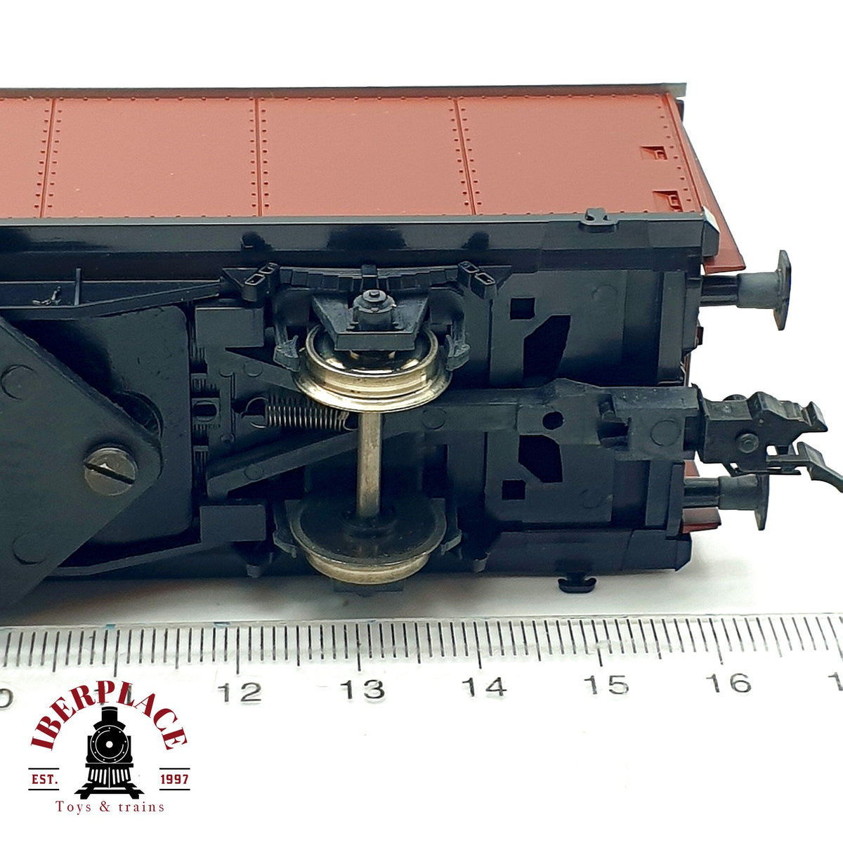 ♻️ ✨ Roco Vagon limpiavías DB 758 4 207-0 DC IV Escala H0 1:87
