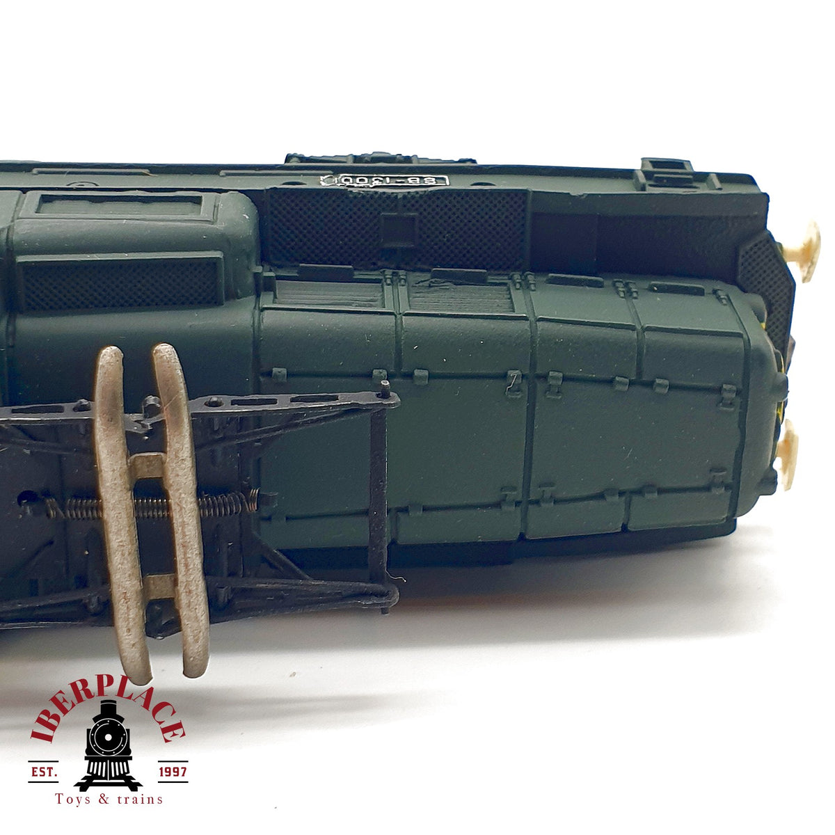 ♻️ 🚂 Jouef locomotora eléctrica BB-13001 SNCF verde Fer a repasser DC Escala H0 1:87