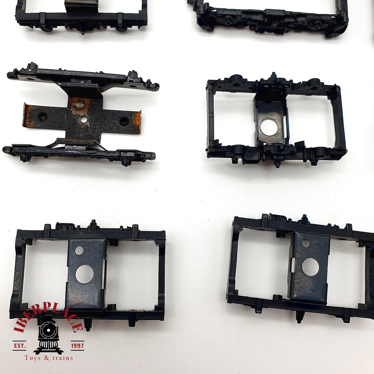 ♻️ 🧩 Lote Chasis Bogies para repuestos Escala H0 1:87 2/3