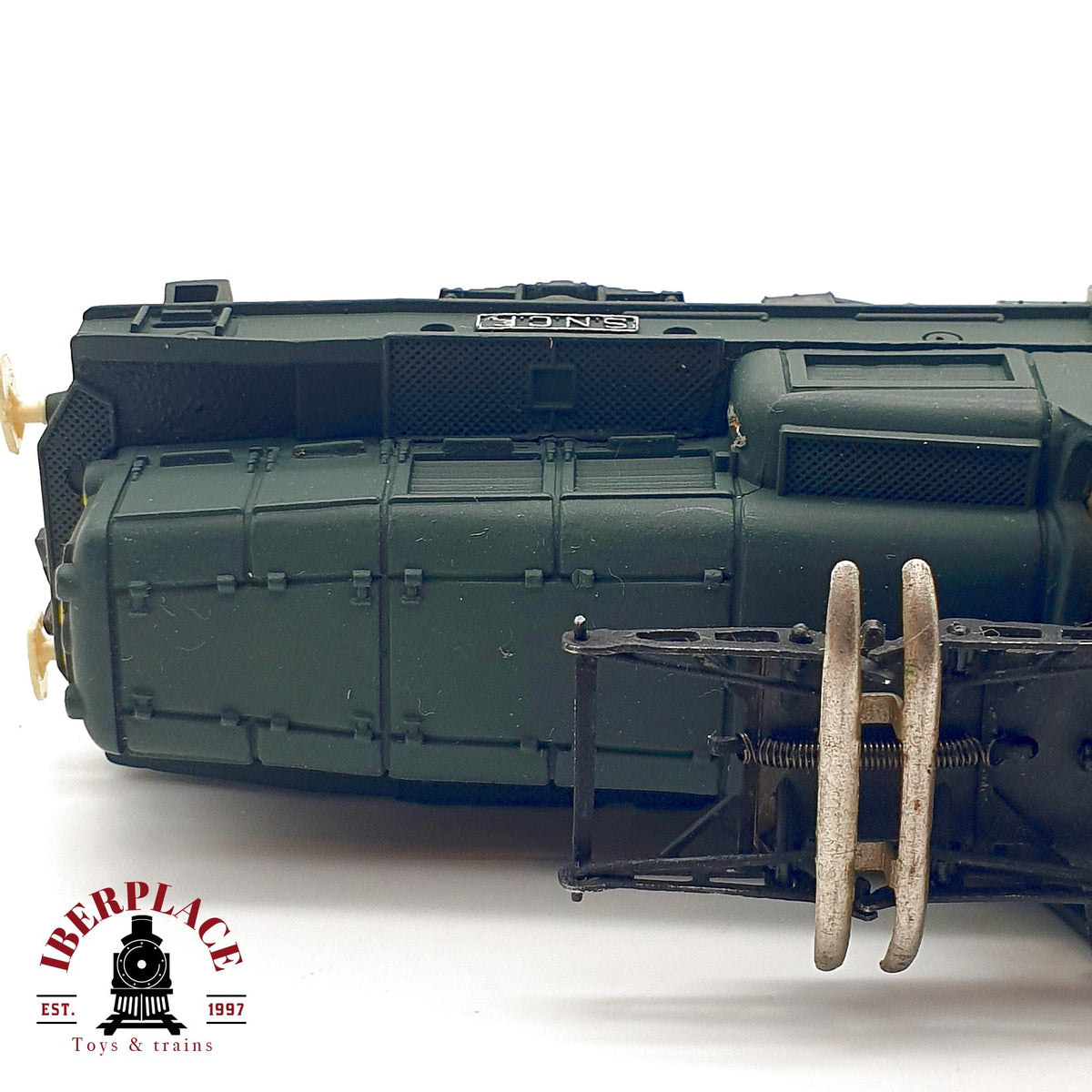 ♻️ 🚂 Jouef locomotora eléctrica BB-13001 SNCF verde Fer a repasser DC Escala H0 1:87