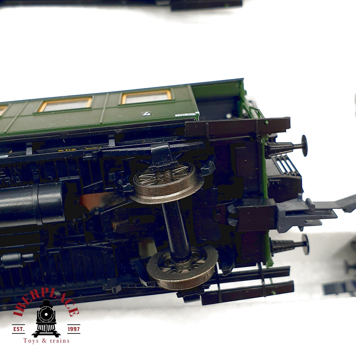 ♻️✨ Roco 43048 Tren EG 5 KPEV Locomotora + 3 Vagones Pasajeros DC Escala H0 1:87