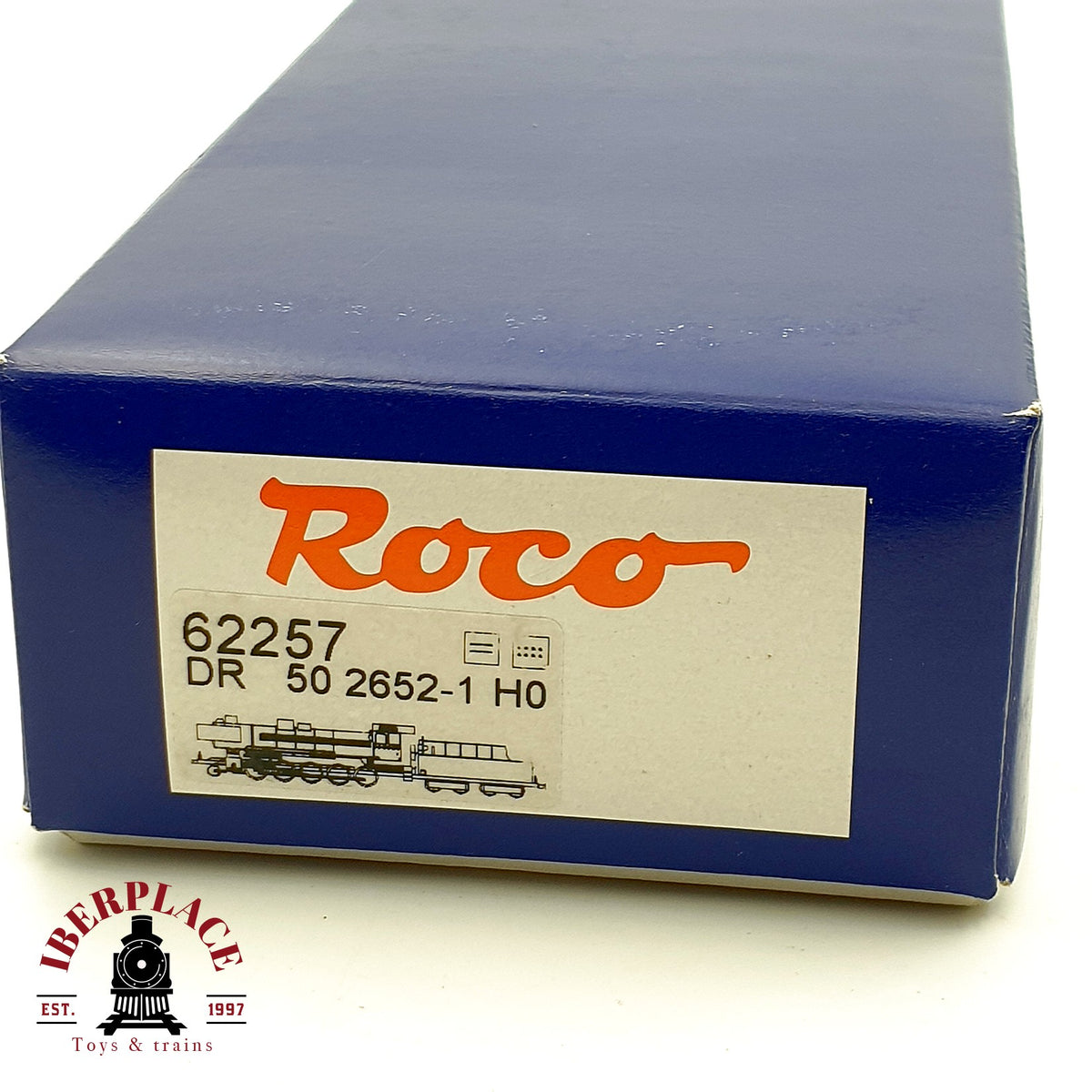 ♻️ ✨ Roco 62257 locomotora vapor BR 50 2652-1 DR epoca IV H0 1:87 DC