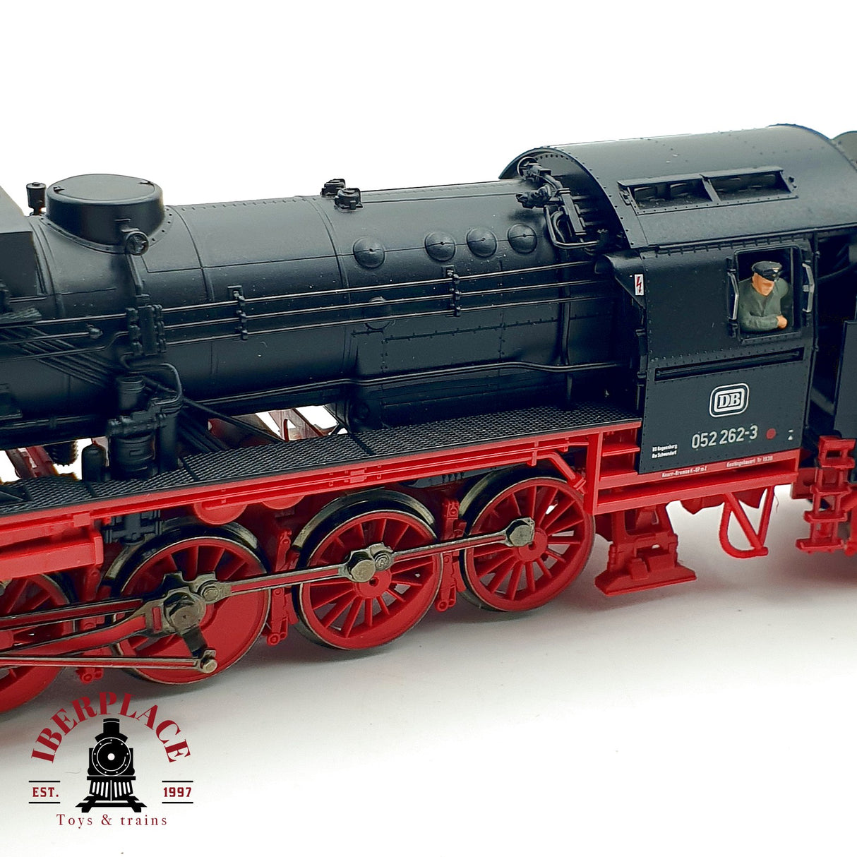 ♻️ ✨ Roco 62258 locomotora vapor 052 262-3 DB epoca IV H0 1:87 DC