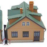 ♻️ 🚂 Vollmer 20990 Set 2 Cocheras Parque de Bomberos 3 Portones N escala 1:160