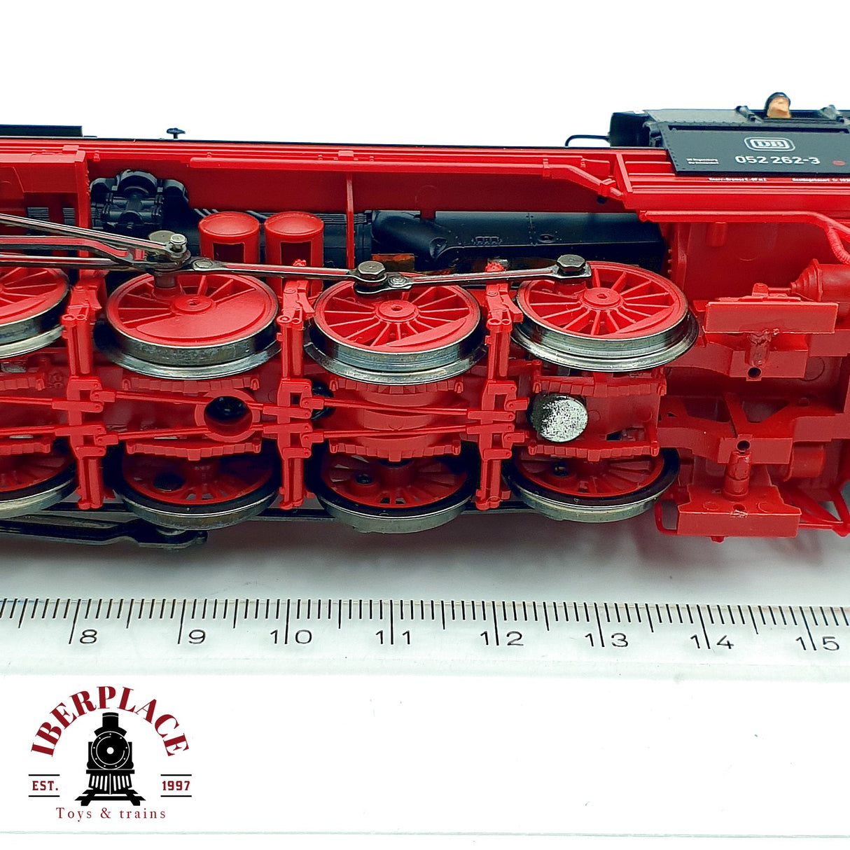 ♻️ ✨ Roco 62258 locomotora vapor 052 262-3 DB epoca IV H0 1:87 DC